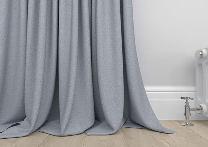 Carina, Cadet Blue - Made to Measure Curtains - Image 6